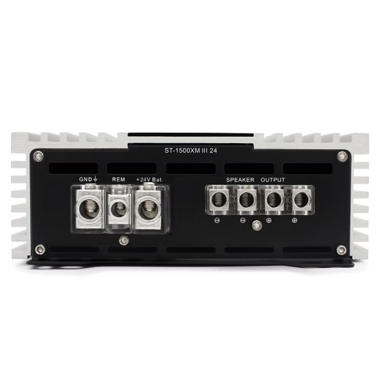 ZAPCO ST-1500XM III 24 Monofoniczny Wzmacniacz Klasy D 24V Monofoniczny bsowy z zasilaniem 24V; 1Ω: 1 x 1600 W wzmacniacz do ciężarówek autobusów